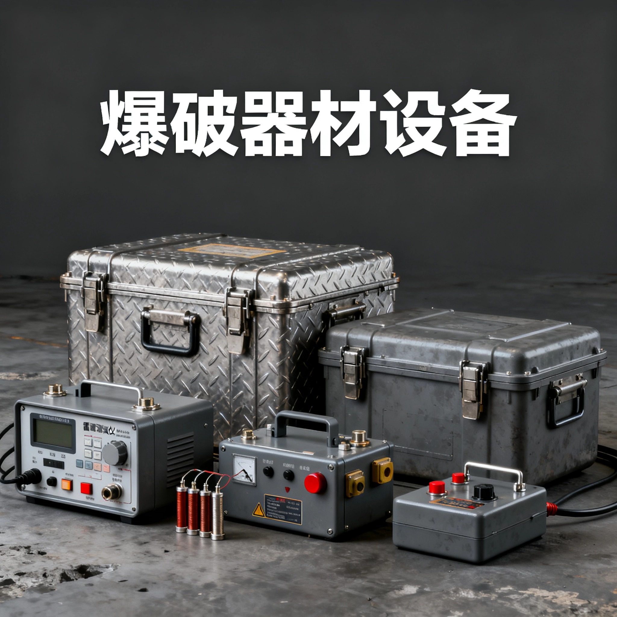 北川爆破工程师的“兵器库”：常用器材一册通
